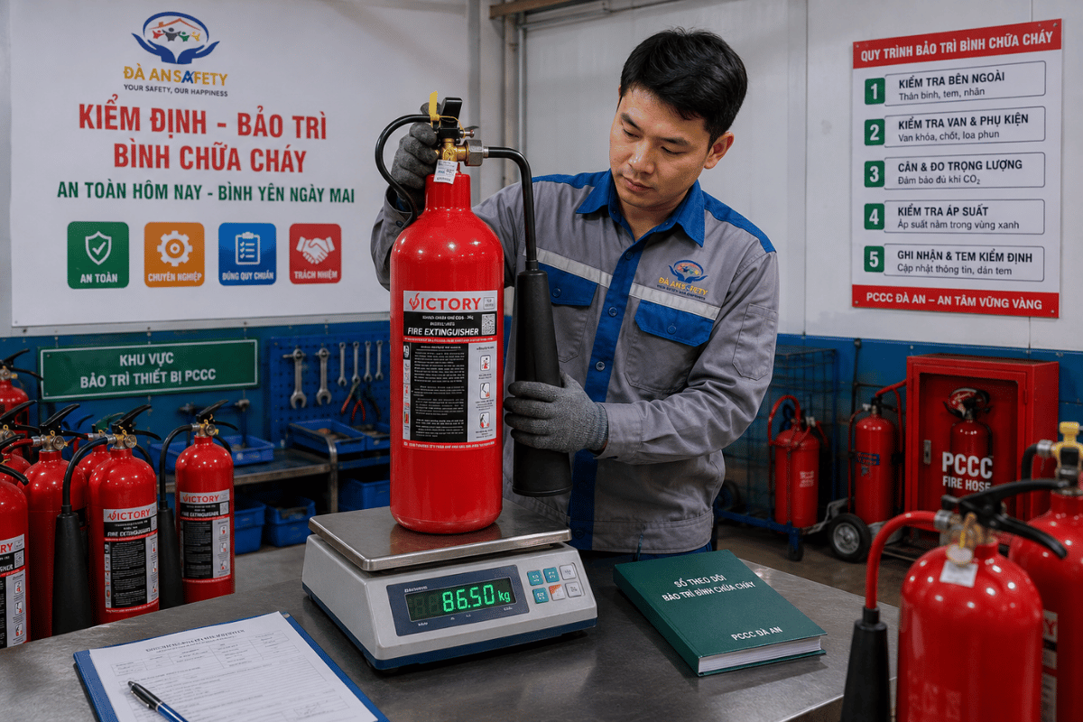 Bình chữa cháy CO2 tại Đà Nẵng