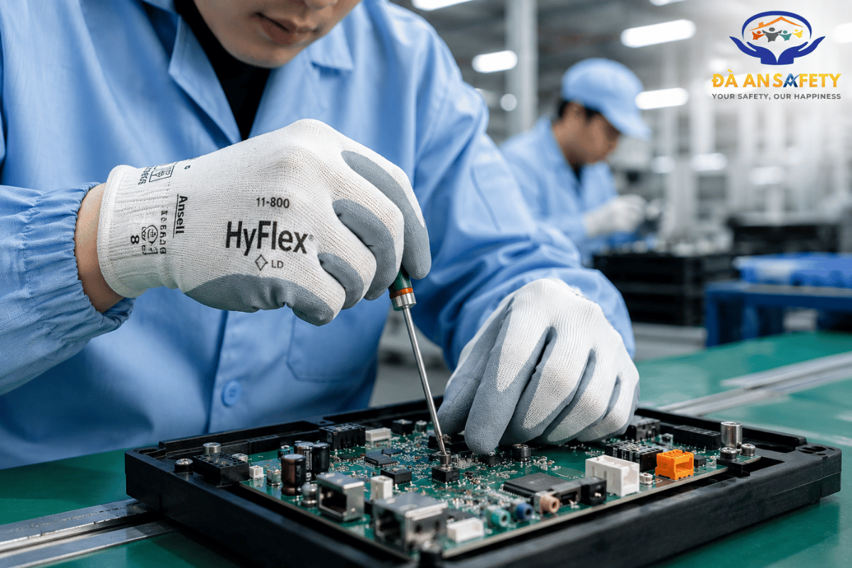 Găng Tay Ansell HyFlex 11 800 Tại Đà Nẵng