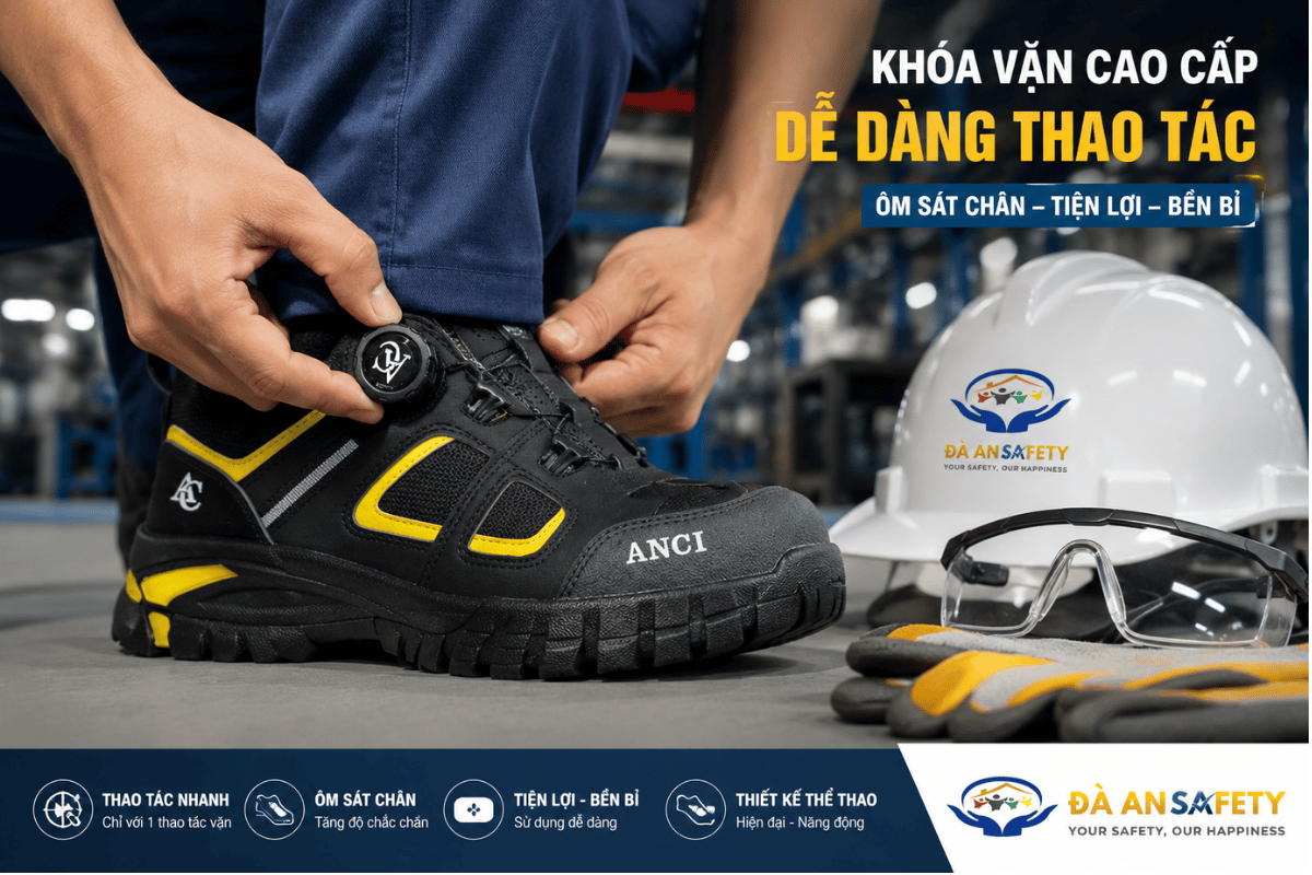 Giày Bảo Hộ ANCI 01 Tại Đà Nẵng
