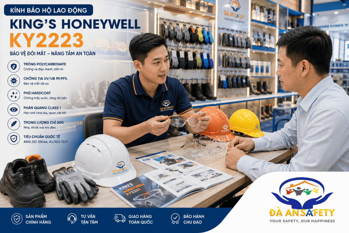 Kính BHLĐ King KY2223 Tại Đà Nẵng