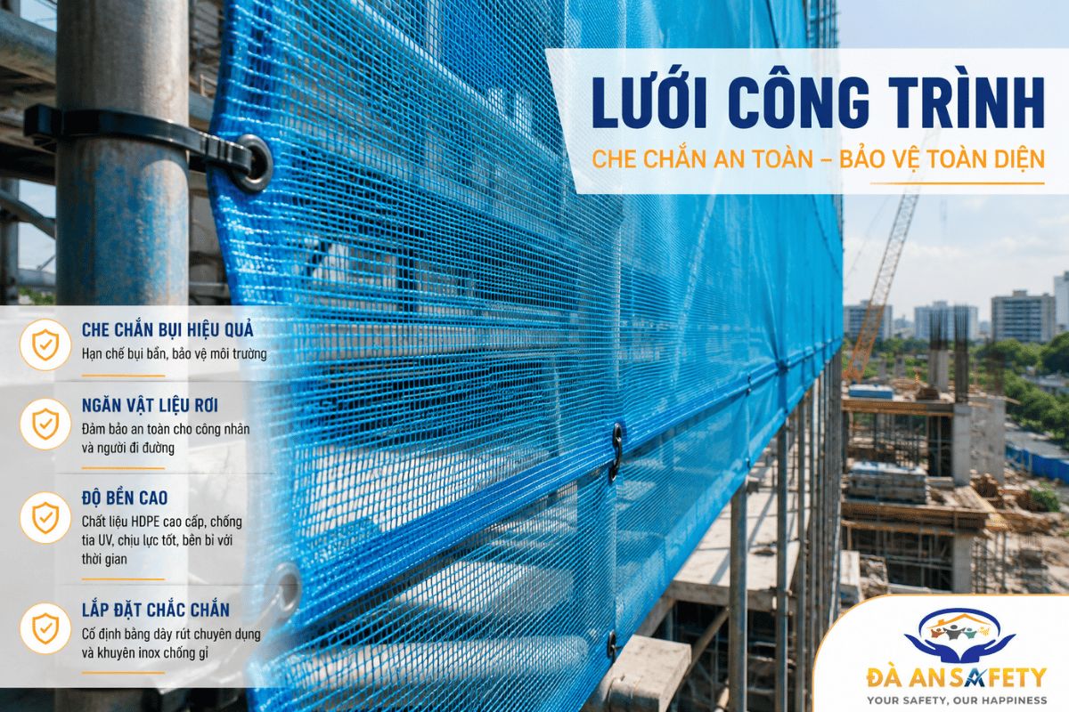 Lưới công trình tại Đà Nẵng