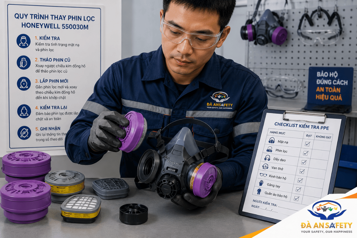 Mặt Nạ Phòng Độc 550030M Tại Đà Nẵng