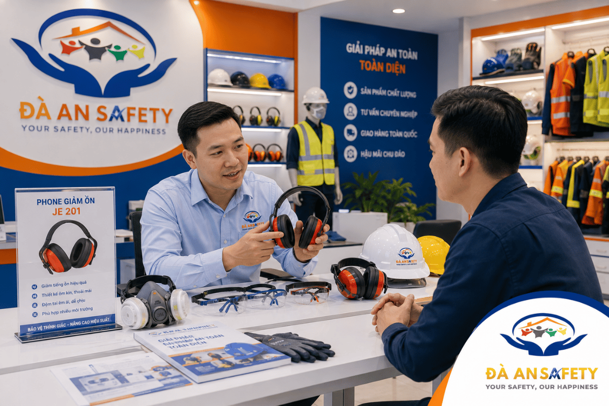 Phone Giảm Ồn JE 201 Tại Đà Nẵng