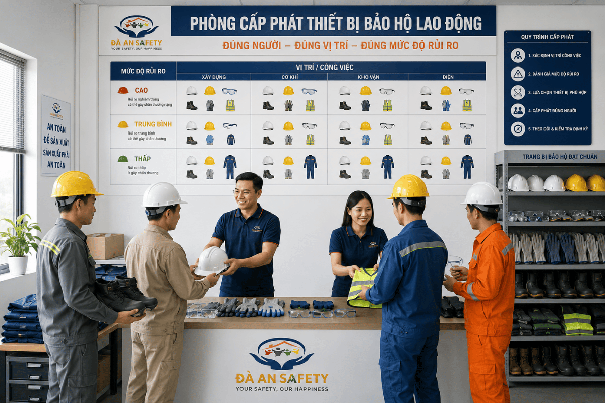 Thiết bị bảo hộ lao động tại Đà Nẵng