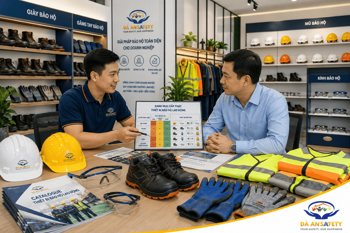 Thiết bị bảo hộ lao động tại Đà Nẵng
