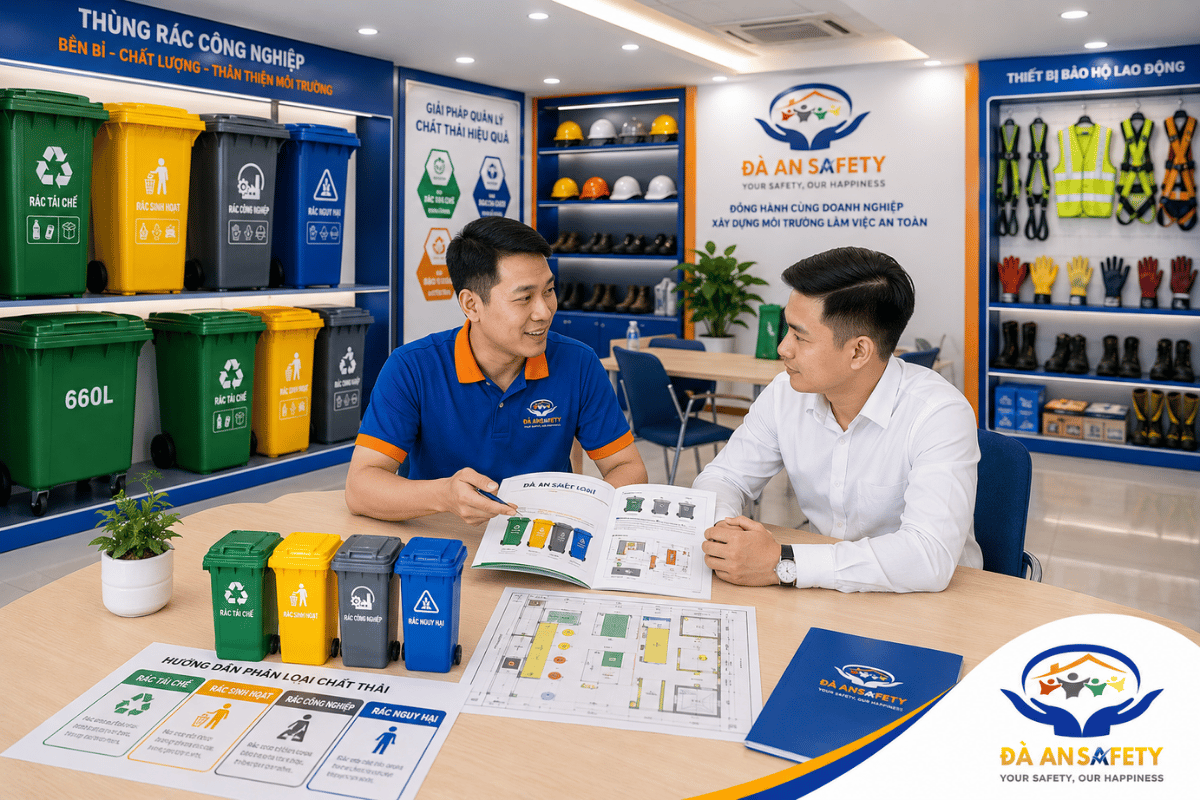 Thùng Rác Công Nghiệp Tại Đà Nẵng