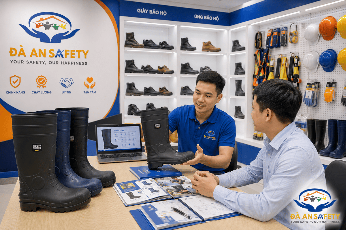 Ủng Bảo Hộ Lao Động Jogger Hercules S5 Tại Đà Nẵng