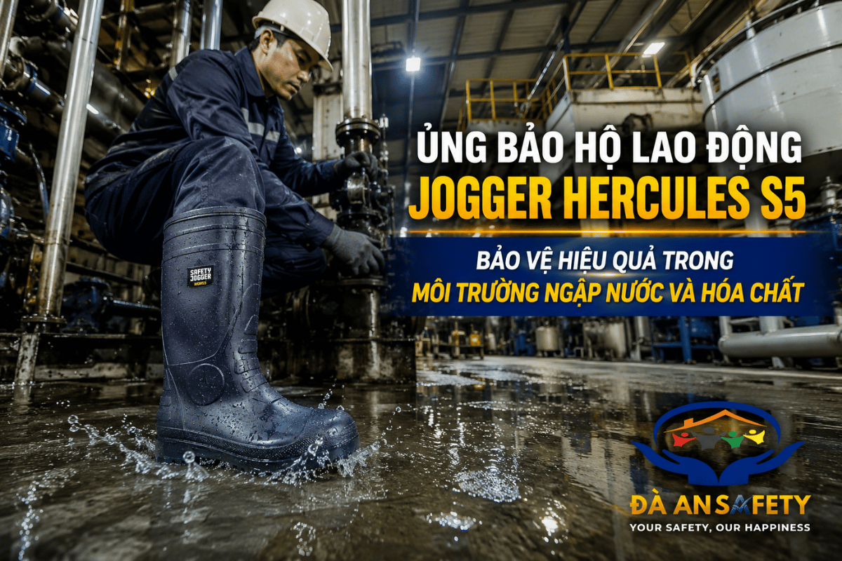 Ủng Bảo Hộ Lao Động Jogger Hercules S5 Tại Đà Nẵng