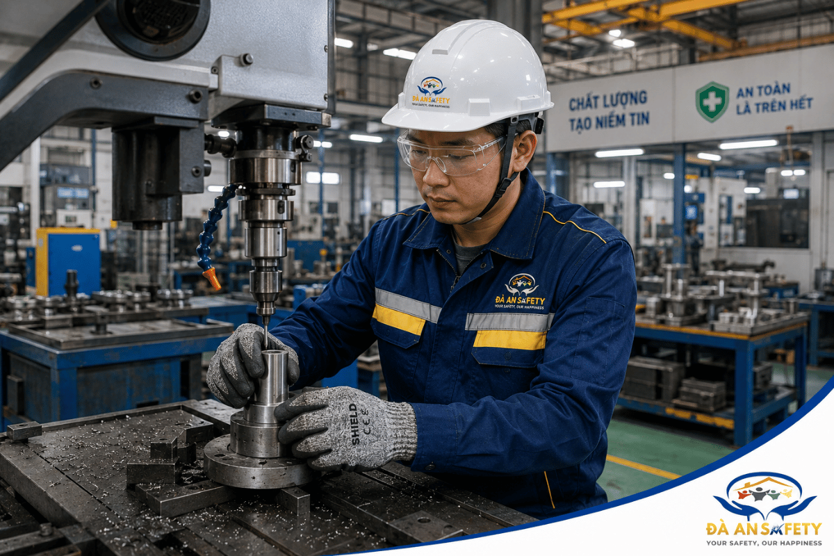 Bộ PPE Cho Xưởng Cơ Khí Tại Đà Nẵng