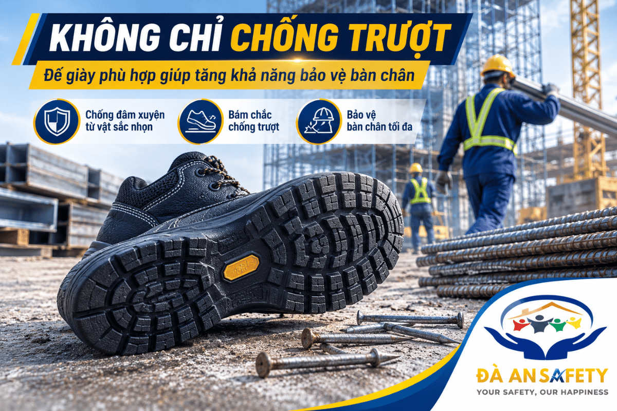 Giày Bảo Hộ Lao Động Tại Đà Nẵng