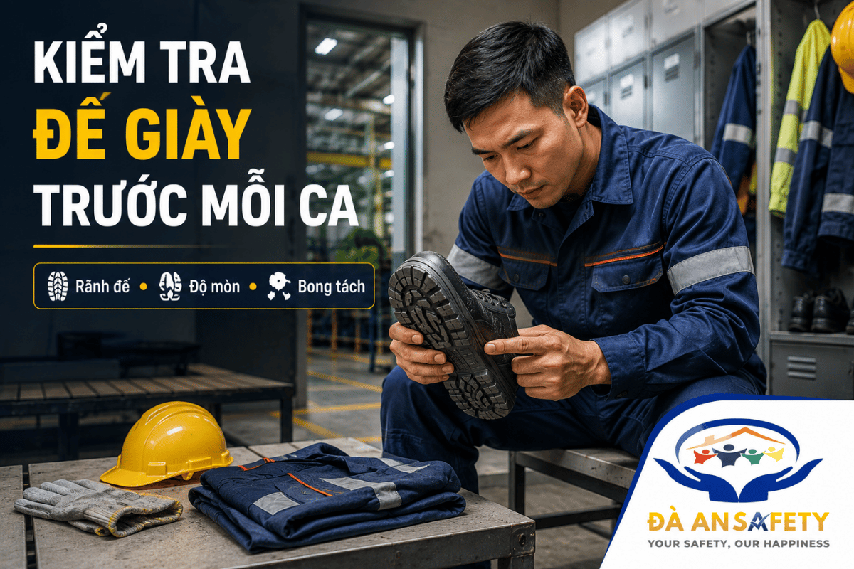 Giày Bảo Hộ Lao Động Tại Đà Nẵng