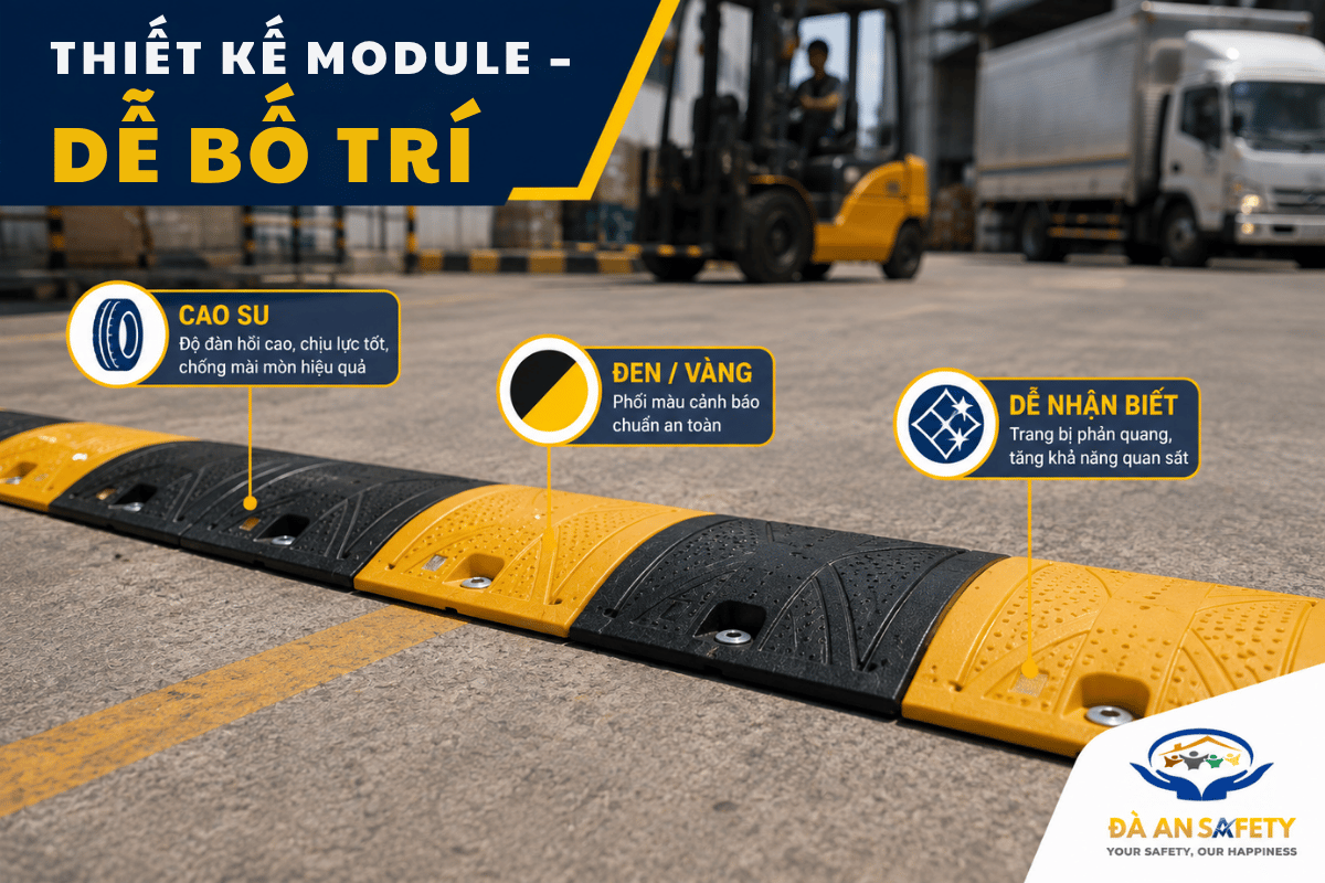 Gờ Giảm Tốc Cao Su Tại Đà Nẵng