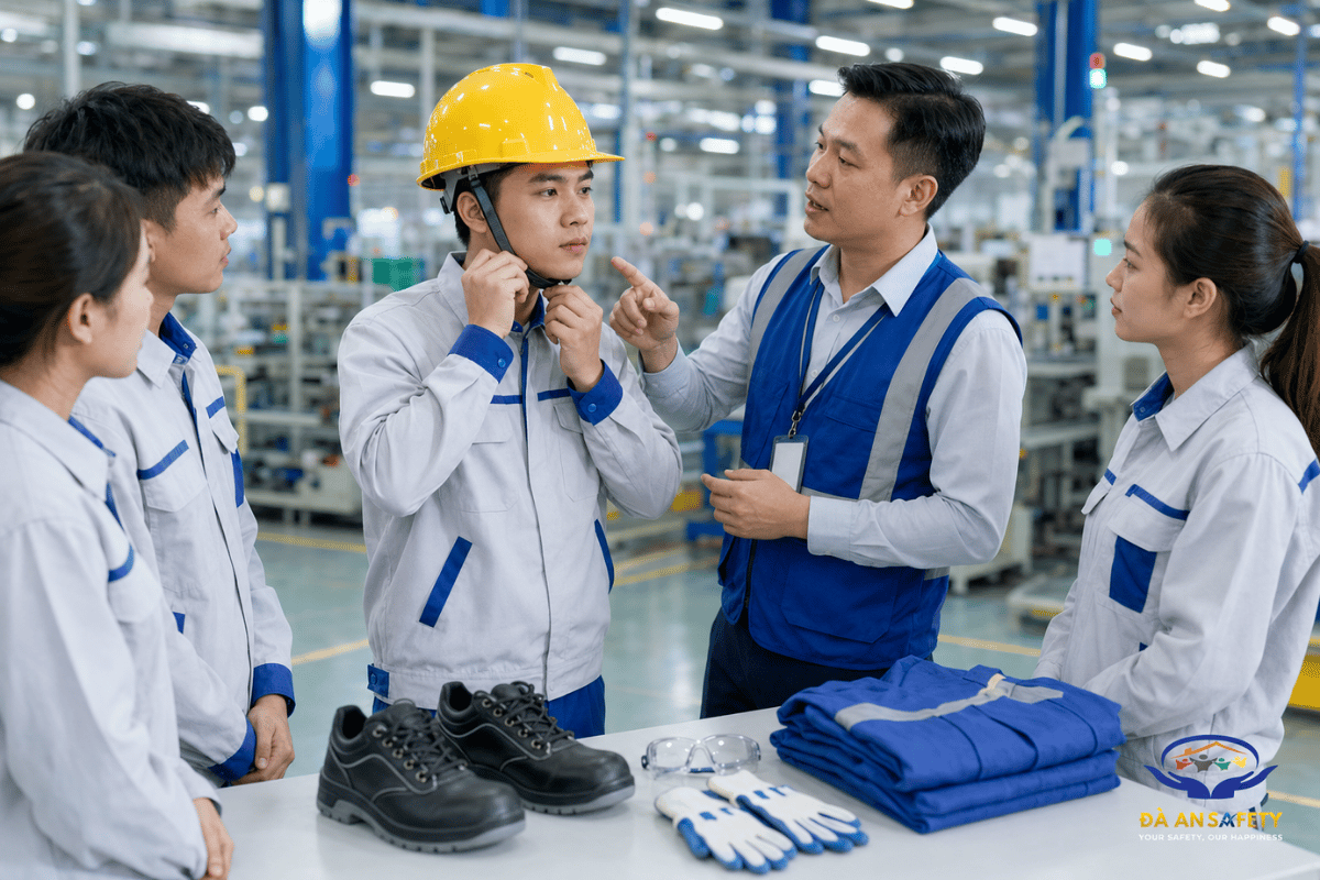 Thiết Bị An Toàn Cho Công Nhân Mới Tại Đà Nẵng