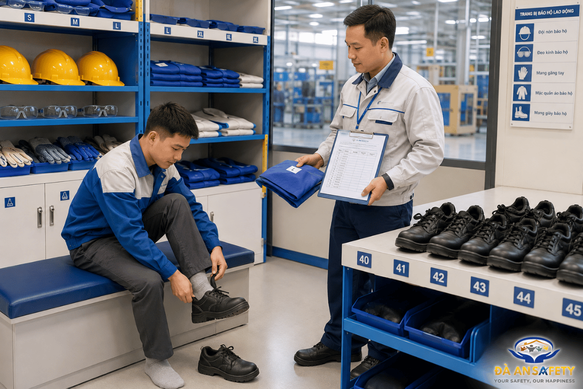 Thiết Bị An Toàn Cho Công Nhân Mới Tại Đà Nẵng