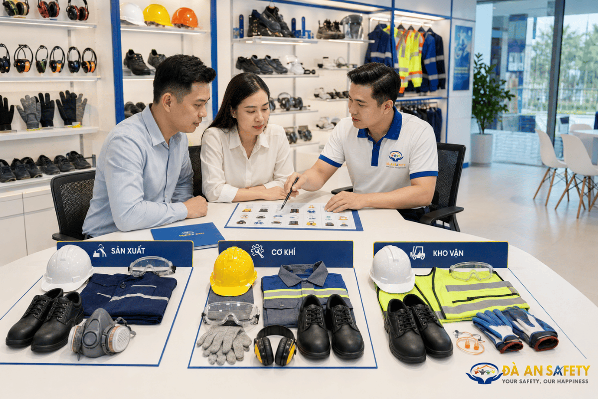Thiết Bị An Toàn Cho Công Nhân Mới Tại Đà Nẵng