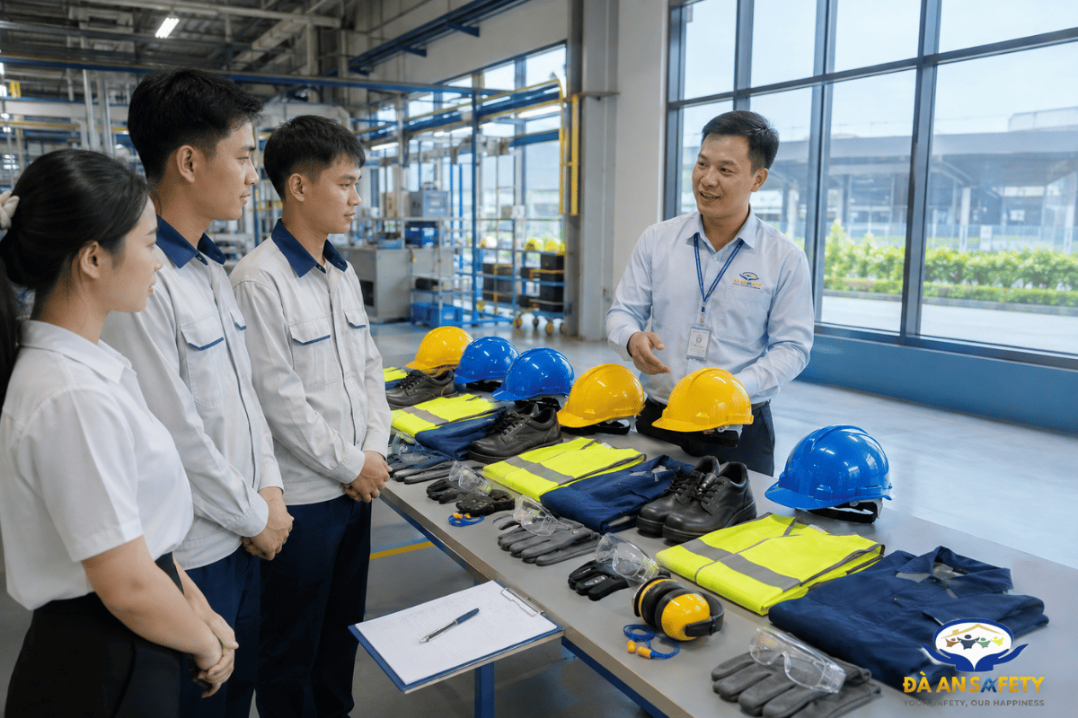 Thiết Bị An Toàn Cho Công Nhân Mới Tại Đà Nẵng