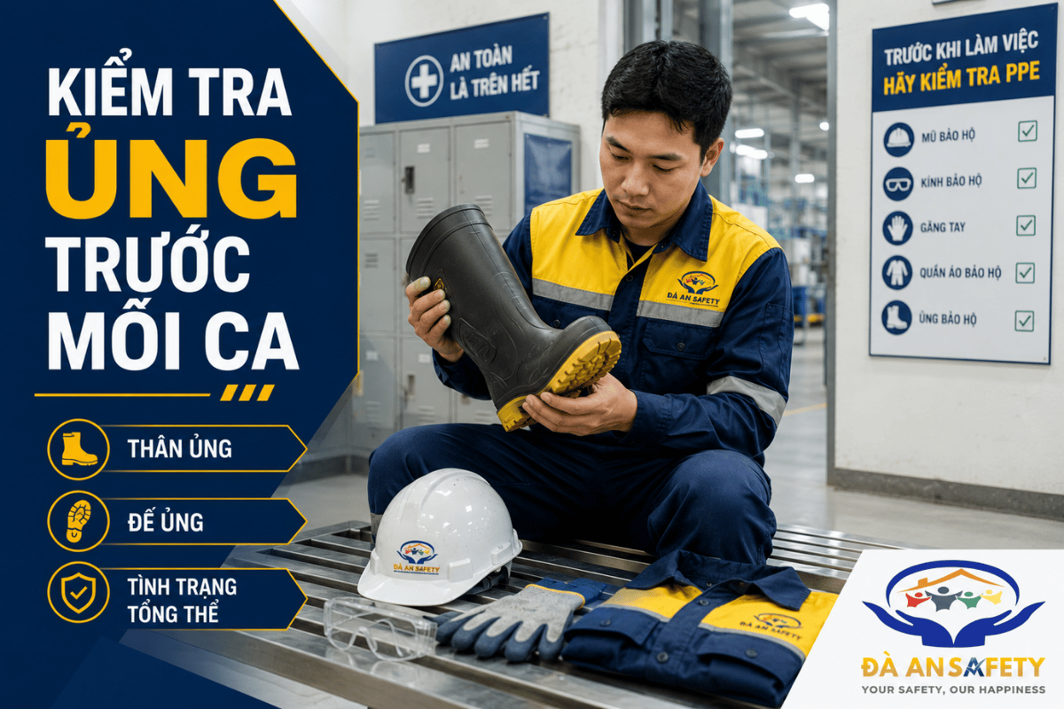 Ủng Bảo Hộ Lao Động Tại Đà Nẵng