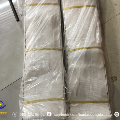 Cáp vải cẩu hàng 10 tấn 25cm