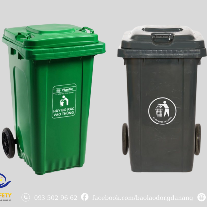 Thùng rác nhựa 80L