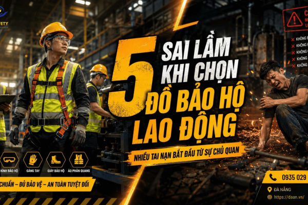 Bảo Hộ Lao Động Tại Đà Nẵng: 5 Sai Lầm Khi Chọn Đồ Bảo Hộ Khiến Người Lao Động Dễ Gặp Tai Nạn