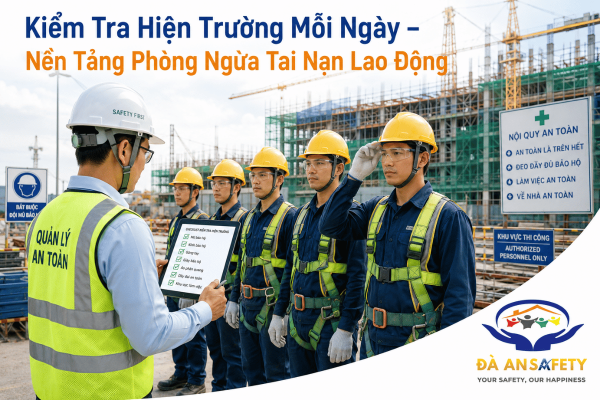 An Toàn Lao Động Tại Đà Nẵng: Vai Trò Của Kiểm Tra Hiện Trường Hằng Ngày Trong Việc Phòng Ngừa Tai Nạn Công Trình