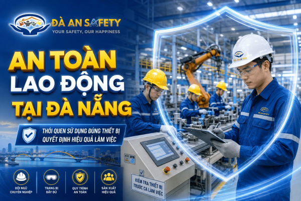 An Toàn Lao Động Tại Đà Nẵng: Vì Sao Thói Quen Sử Dụng Đúng Thiết Bị Bảo Hộ Quyết Định Hiệu Quả Làm Việc?