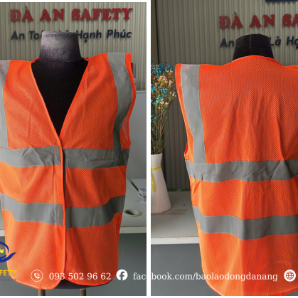 Áo lưới phản quang vải 3M