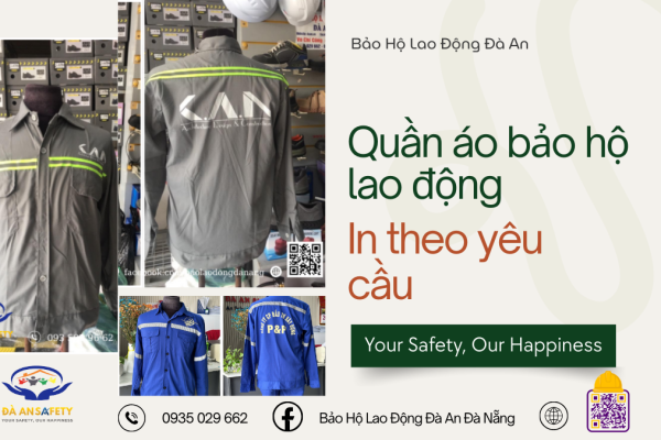 Quần Áo Bảo Hộ Lao Động Tại Đà Nẵng – In Theo Yêu Cầu