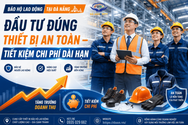 Bảo Hộ Lao Động Tại Đà Nẵng: Những Khoản Chi Phí Doanh Nghiệp Có Thể Tiết Kiệm Khi Đầu Tư Đúng Thiết Bị An Toàn