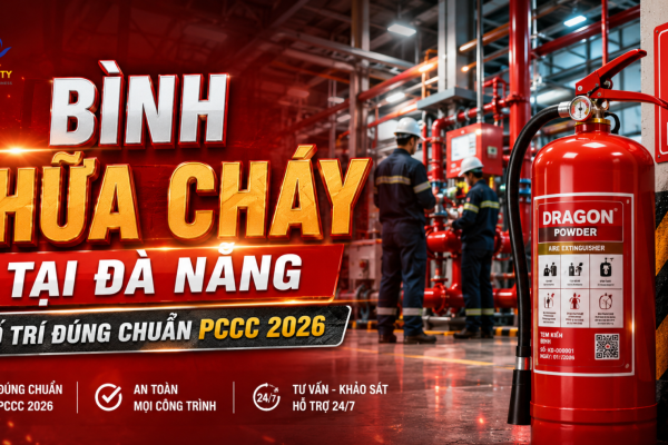 Bình Chữa Cháy Tại Đà Nẵng: Những Vị Trí Bắt Buộc Phải Trang Bị Theo Tiêu Chuẩn PCCC Mới 2026