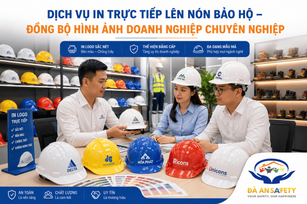 Dịch Vụ In Trực Tiếp Lên Nón Bảo Hộ Tại Đà Nẵng: Giải Pháp Đồng Bộ Hình Ảnh Doanh Nghiệp Chuyên Nghiệp