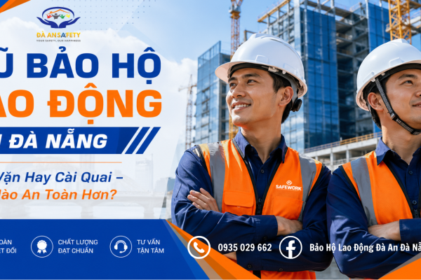 Mũ Bảo Hộ Lao Động Tại Đà Nẵng: Phân Biệt Mũ Có Núm Vặn Và Mũ Cài Quai – Loại Nào An Toàn Hơn?