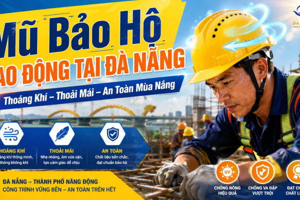 Mũ Bảo Hộ Lao Động Tại Đà Nẵng: Vì Sao Mũ Có Lỗ Thoáng Khí Được Ưa Chuộng Trong Mùa Nắng Nóng?
