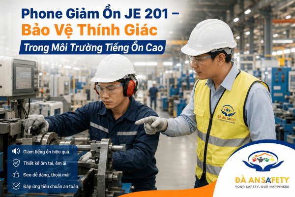Phone Giảm Ồn JE 201 Tại Đà Nẵng: Thiết Bị Bảo Vệ Thính Giác Hiệu Quả Trong Môi Trường Tiếng Ồn Cao