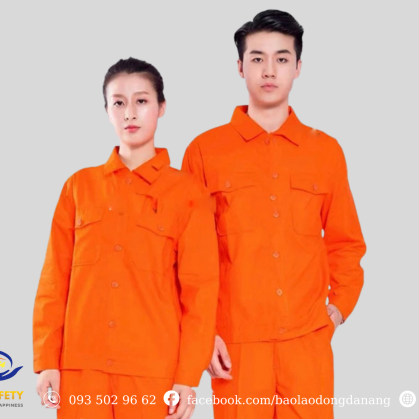 Quần Áo điện lực màu cam thường