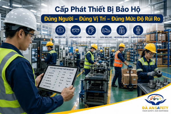 Thiết Bị Bảo Hộ Lao Động Tại Đà Nẵng: Cách Phân Loại Và Cấp Phát Theo Mức Độ Rủi Ro Của Từng Vị Trí Làm Việc