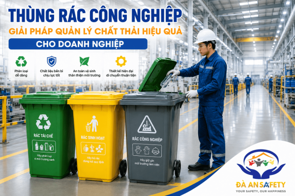 Thùng Rác Công Nghiệp Tại Đà Nẵng: Lựa Chọn Phù Hợp Cho Nhà Máy, Khu Công Nghiệp Và Nhà Xưởng