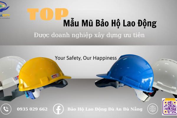 Top Mẫu Mũ Bảo Hộ Lao Động Tại Đà Nẵng Được Doanh Nghiệp Xây Dựng Ưu Tiên 2026