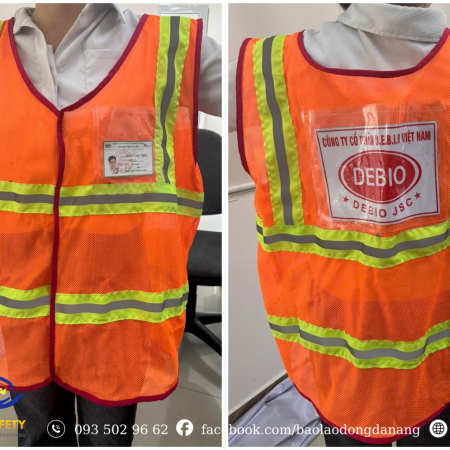 Áo lưới phản quang 3M may theo yêu cầu
